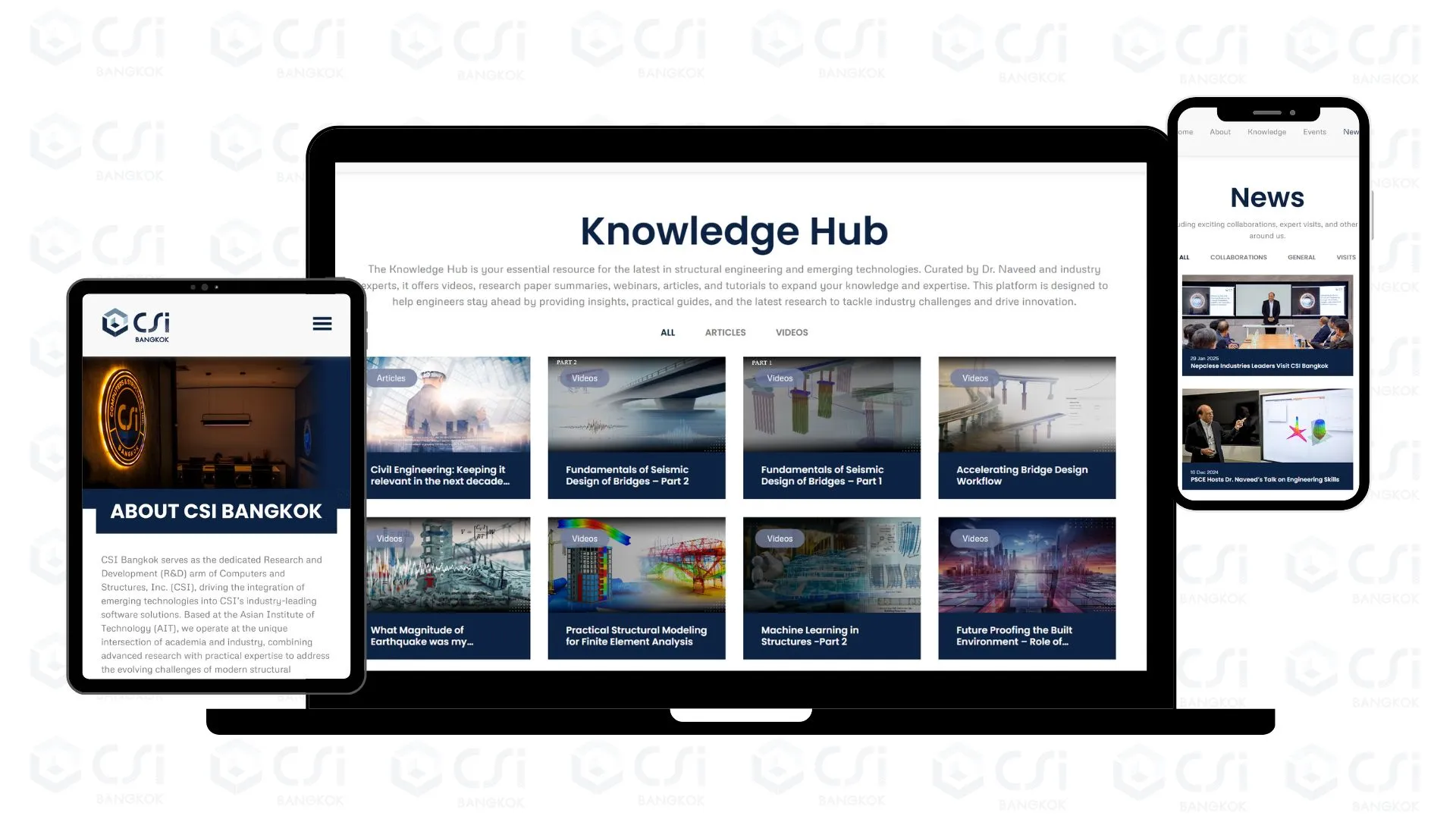 CSI Bangkok website launch