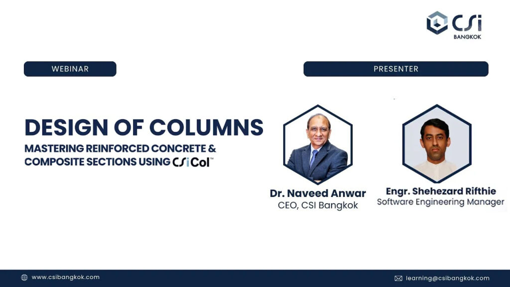 Webinar on Column Design: Mastering Reinforced Concrete & Composite Sections Using CSiCOL