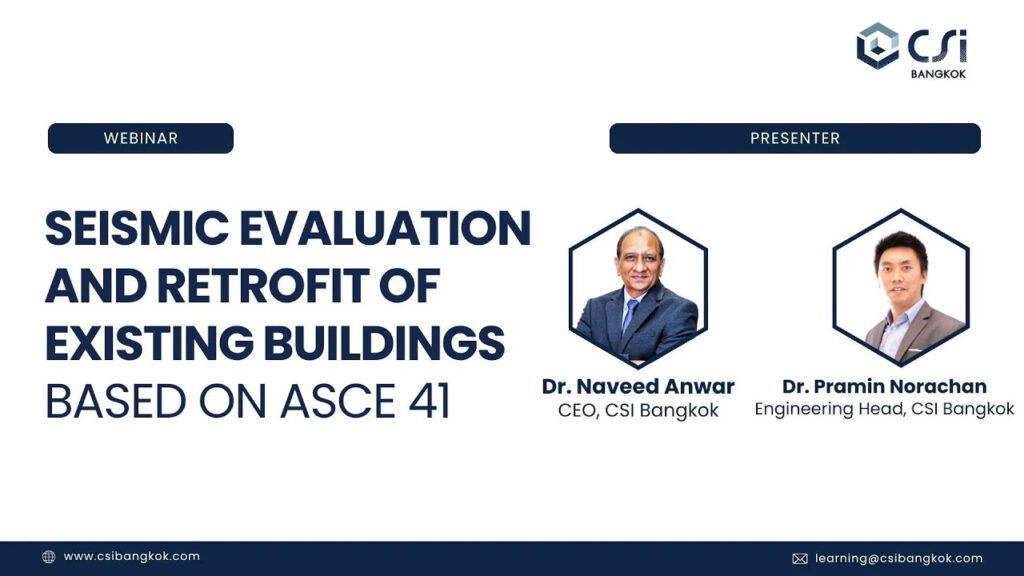 Webinar: Seismic Evaluation and Retrofit of Buildings