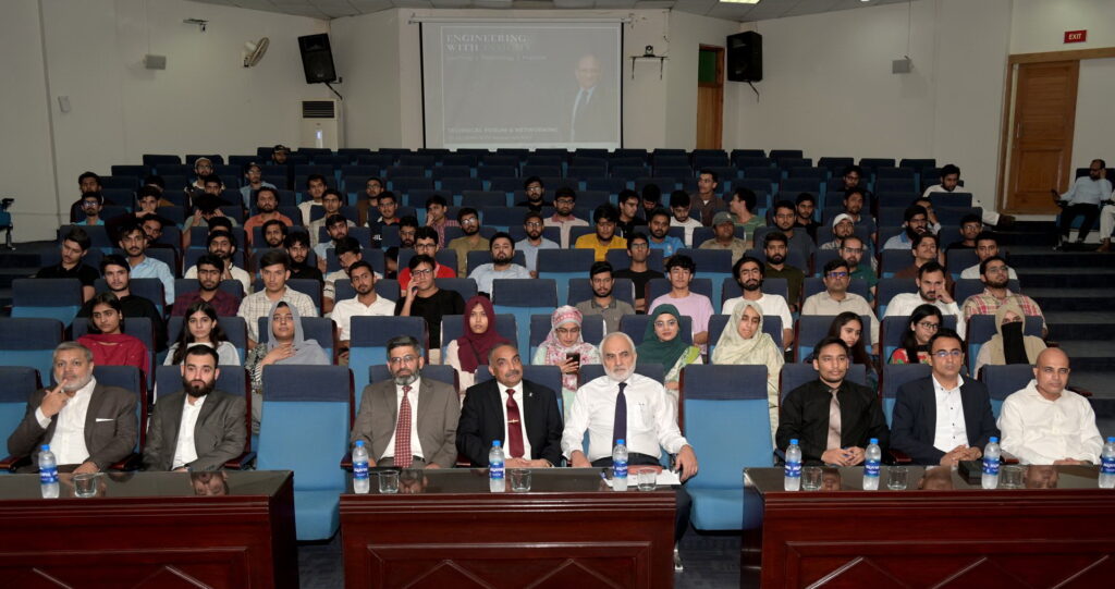 participants at engineering with insight seminar at NUST