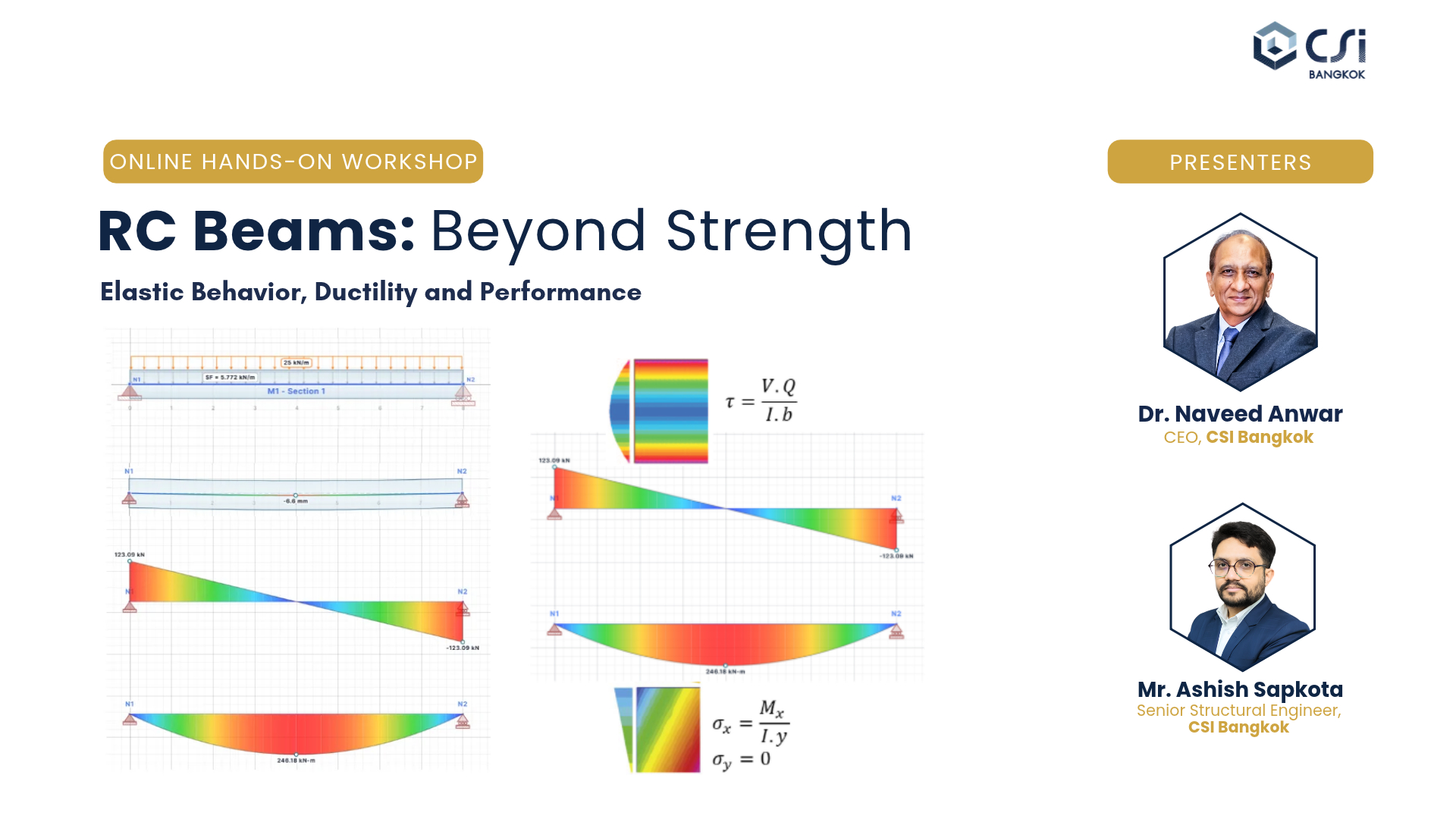 RC Beams beyond strength workshop
