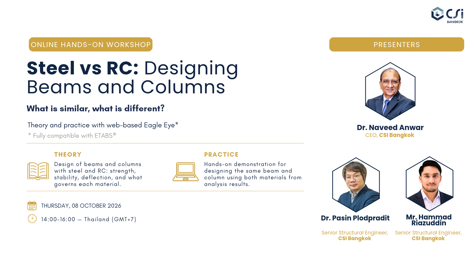 Steel vs RC: Designing Beams and Columns